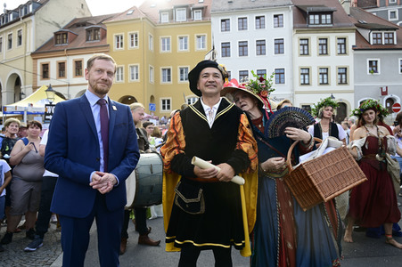 Eröffnungstag vom Altstadtfest 2022 in Görlitz