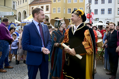 Eröffnungstag vom Altstadtfest 2022 in Görlitz