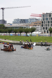 Climate and Boat Demo 2022 in Berlin