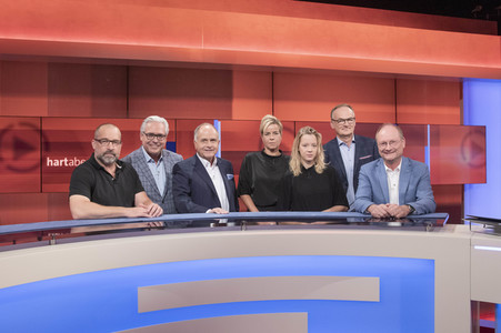 ARD-Talkshow 'hart aber fair' am 29.08.2022 in Köln