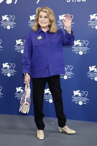 Photocall mit Catherine Deneuve, Internationale Filmfestspiele von Venedig 2022