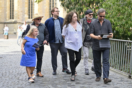 Presserundgang 'Spurensuche Tatort Münster' in Münster