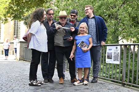 Presserundgang 'Spurensuche Tatort Münster' in Münster