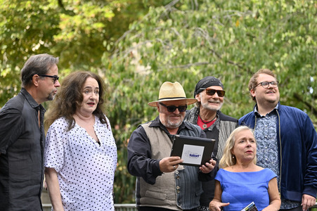 Presserundgang 'Spurensuche Tatort Münster' in Münster