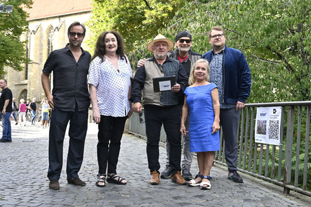 Presserundgang 'Spurensuche Tatort Münster' in Münster