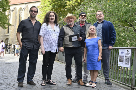 Presserundgang 'Spurensuche Tatort Münster' in Münster