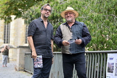 Presserundgang 'Spurensuche Tatort Münster' in Münster