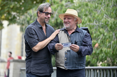 Presserundgang 'Spurensuche Tatort Münster' in Münster