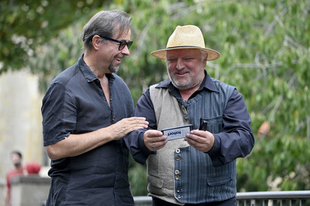 Presserundgang 'Spurensuche Tatort Münster' in Münster