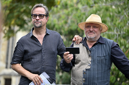 Presserundgang 'Spurensuche Tatort Münster' in Münster