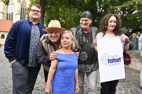Presserundgang 'Spurensuche Tatort Münster' in Münster