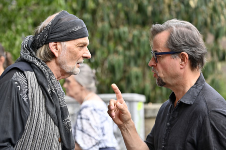 Presserundgang 'Spurensuche Tatort Münster' in Münster