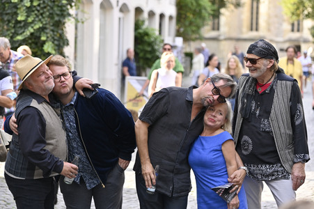 Presserundgang 'Spurensuche Tatort Münster' in Münster