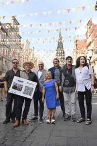 Presserundgang 'Spurensuche Tatort Münster' in Münster