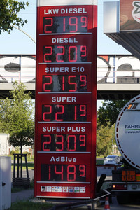 Symbolfoto Kraftstoffpreise nach Auslaufen des Tankrabatts