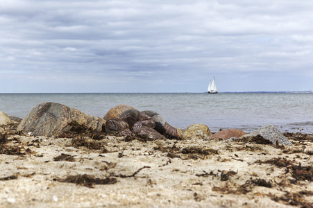 NATURE ART: Ostseestrand / Baltic Sea Beach Bodypainting