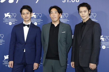Photocall 'Aru otoko', Internationale Filmfestspiele von Venedig 2022