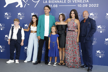 Photocall 'L'immensità', Internationale Filmfestspiele von Venedig 2022