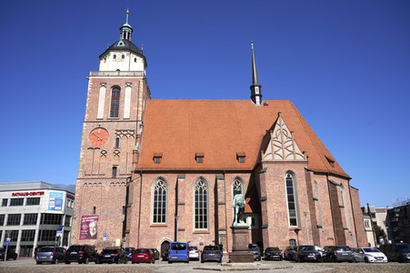 Theaterprobe 'Gottes Lebenslauf' in Dessau