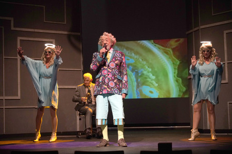 Theaterprobe 'Gottes Lebenslauf' in Dessau