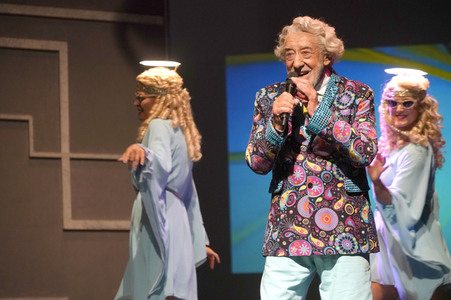 Theaterprobe 'Gottes Lebenslauf' in Dessau