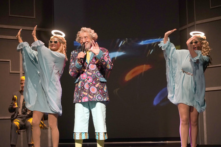 Theaterprobe 'Gottes Lebenslauf' in Dessau