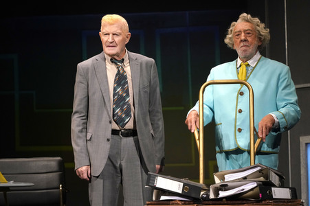 Theaterprobe 'Gottes Lebenslauf' in Dessau