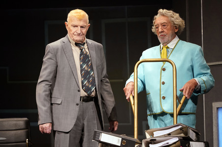 Theaterprobe 'Gottes Lebenslauf' in Dessau