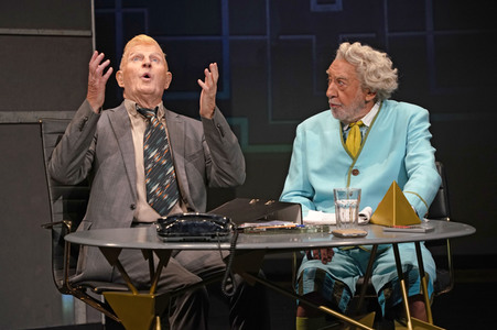 Theaterprobe 'Gottes Lebenslauf' in Dessau