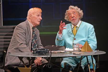 Theaterprobe 'Gottes Lebenslauf' in Dessau