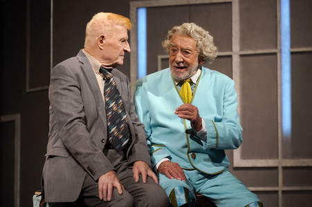 Theaterprobe 'Gottes Lebenslauf' in Dessau