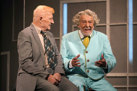 Theaterprobe 'Gottes Lebenslauf' in Dessau