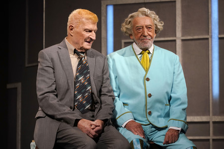 Theaterprobe 'Gottes Lebenslauf' in Dessau