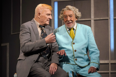 Theaterprobe 'Gottes Lebenslauf' in Dessau