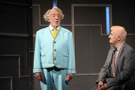 Theaterprobe 'Gottes Lebenslauf' in Dessau