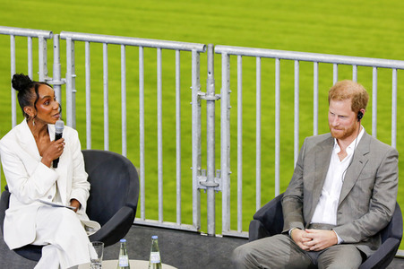 Invictus Games Pressekonferenz mit Prinz Harry in Düsseldorf