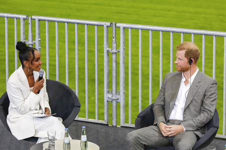 Invictus Games Pressekonferenz mit Prinz Harry in Düsseldorf