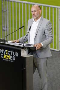 Invictus Games Pressekonferenz mit Prinz Harry in Düsseldorf