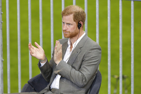 Invictus Games Pressekonferenz mit Prinz Harry in Düsseldorf