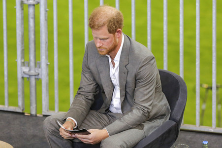 Invictus Games Pressekonferenz mit Prinz Harry in Düsseldorf