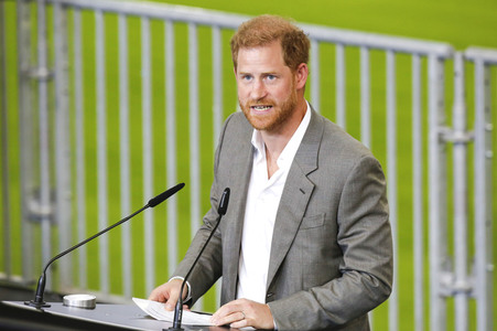 Invictus Games Pressekonferenz mit Prinz Harry in Düsseldorf