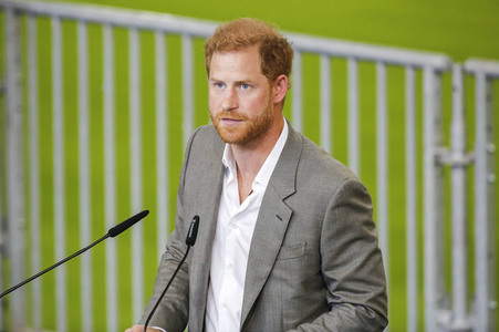 Invictus Games Pressekonferenz mit Prinz Harry in Düsseldorf