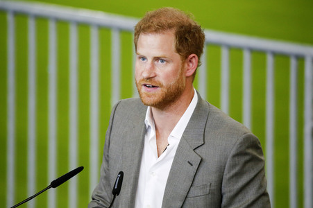 Invictus Games Pressekonferenz mit Prinz Harry in Düsseldorf