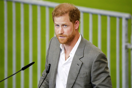 Invictus Games Pressekonferenz mit Prinz Harry in Düsseldorf