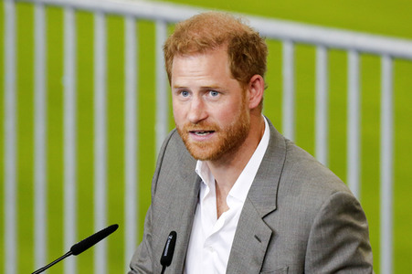 Invictus Games Pressekonferenz mit Prinz Harry in Düsseldorf