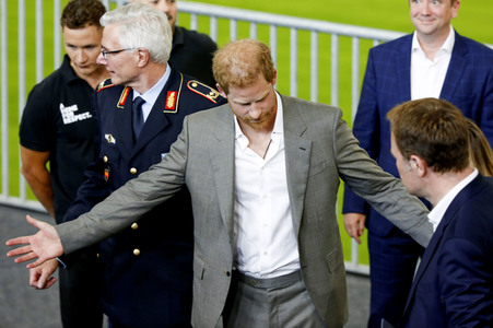 Invictus Games Pressekonferenz mit Prinz Harry in Düsseldorf