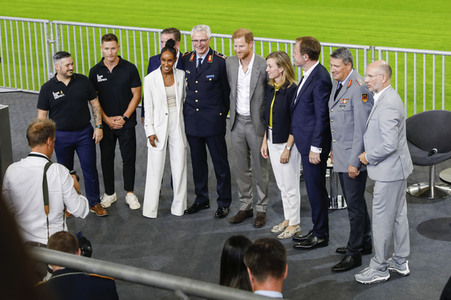 Invictus Games Pressekonferenz mit Prinz Harry in Düsseldorf