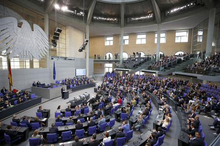 Sonderveranstaltung des Deutschen Bundestages in Berlin