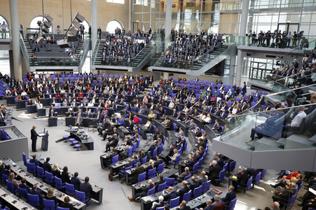 Sonderveranstaltung des Deutschen Bundestages in Berlin