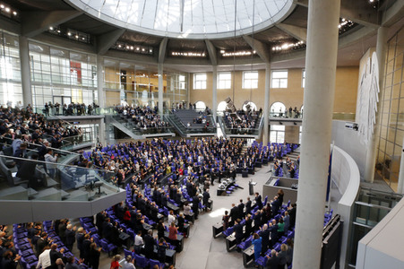Sonderveranstaltung des Deutschen Bundestages in Berlin